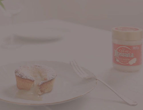 Tortino cuore morbido con Crema Rossana